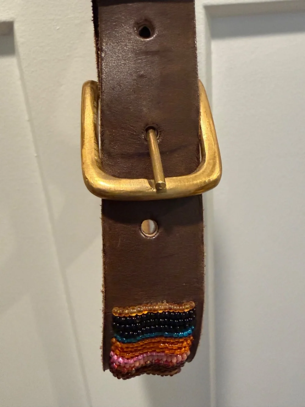 Aspiga Beaded Belt Size 34